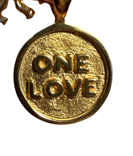 One Love Pendant and Chain