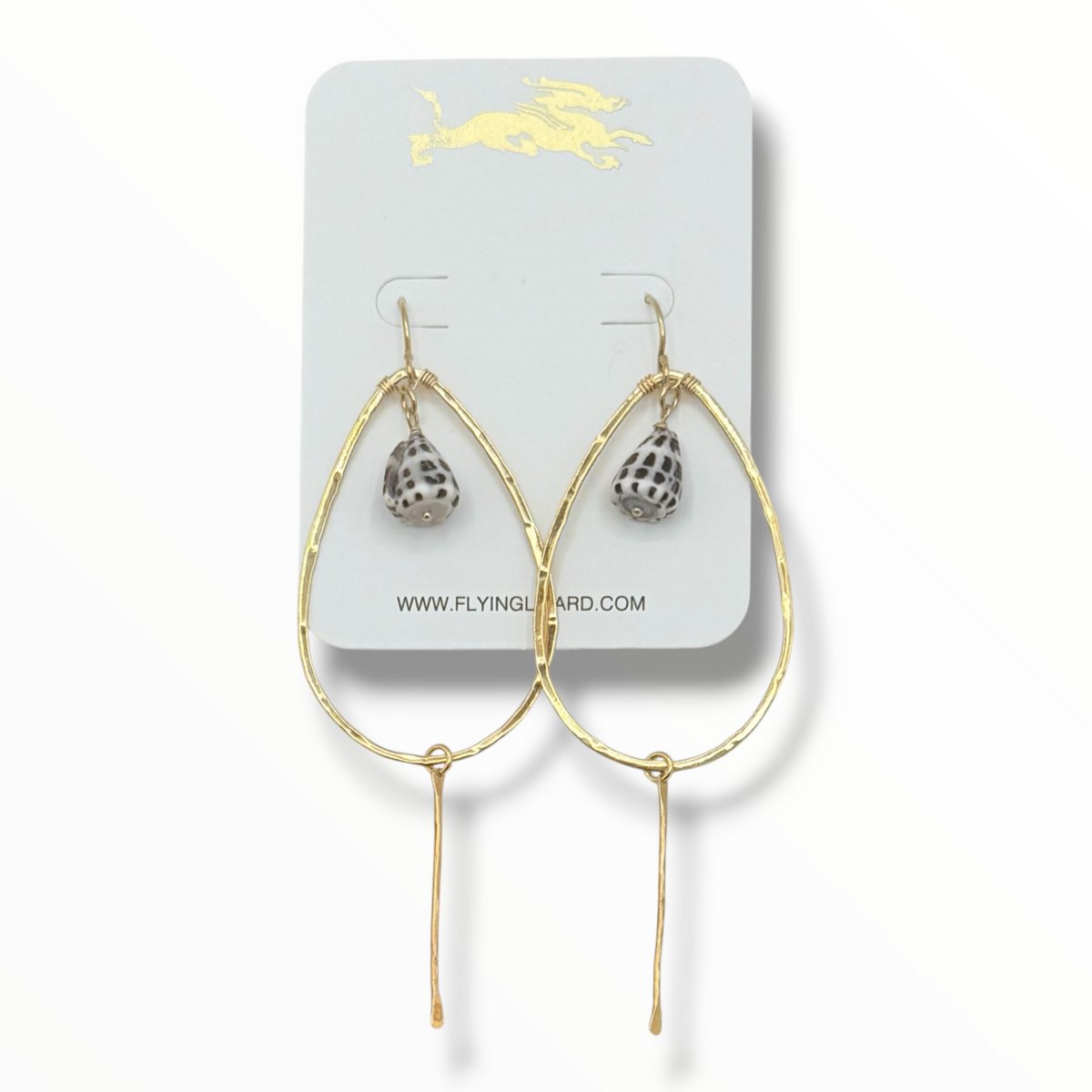 Rare Finds One-of-a-Kind Shell Drop Earrings