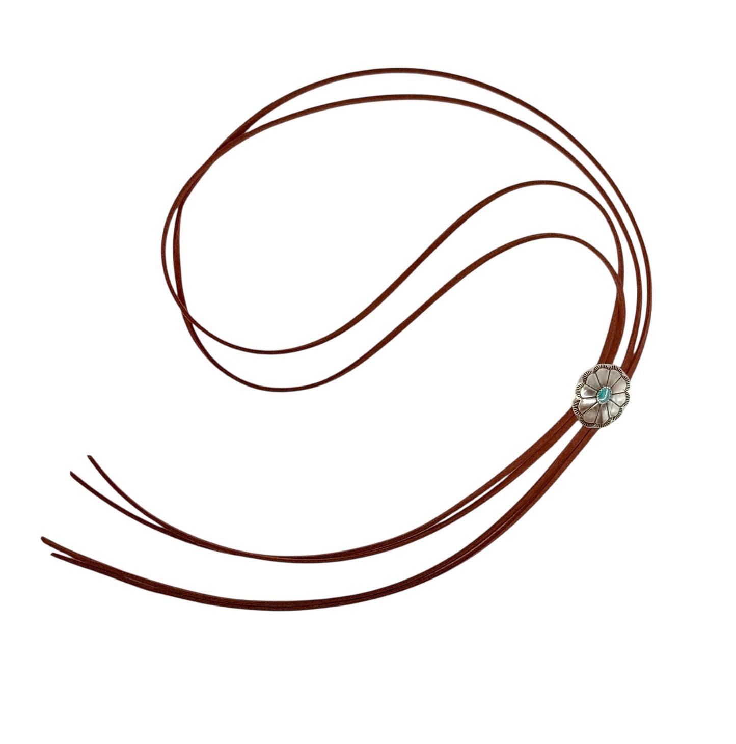 Opal & Silver Bolo Tie