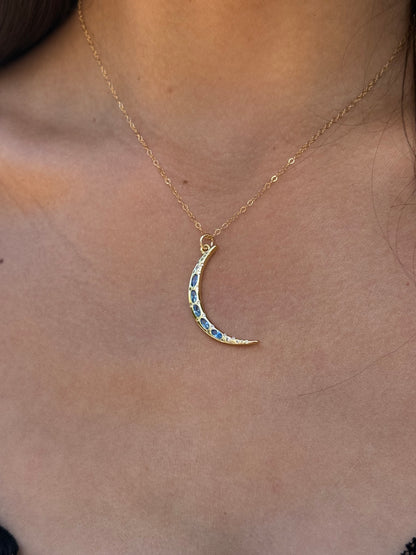 Blue Moon Necklace