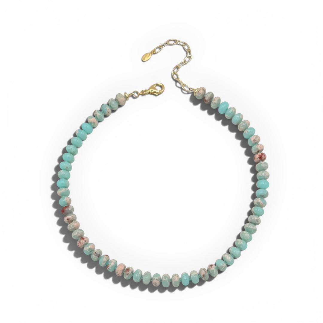 Impression Jasper Choker Necklace