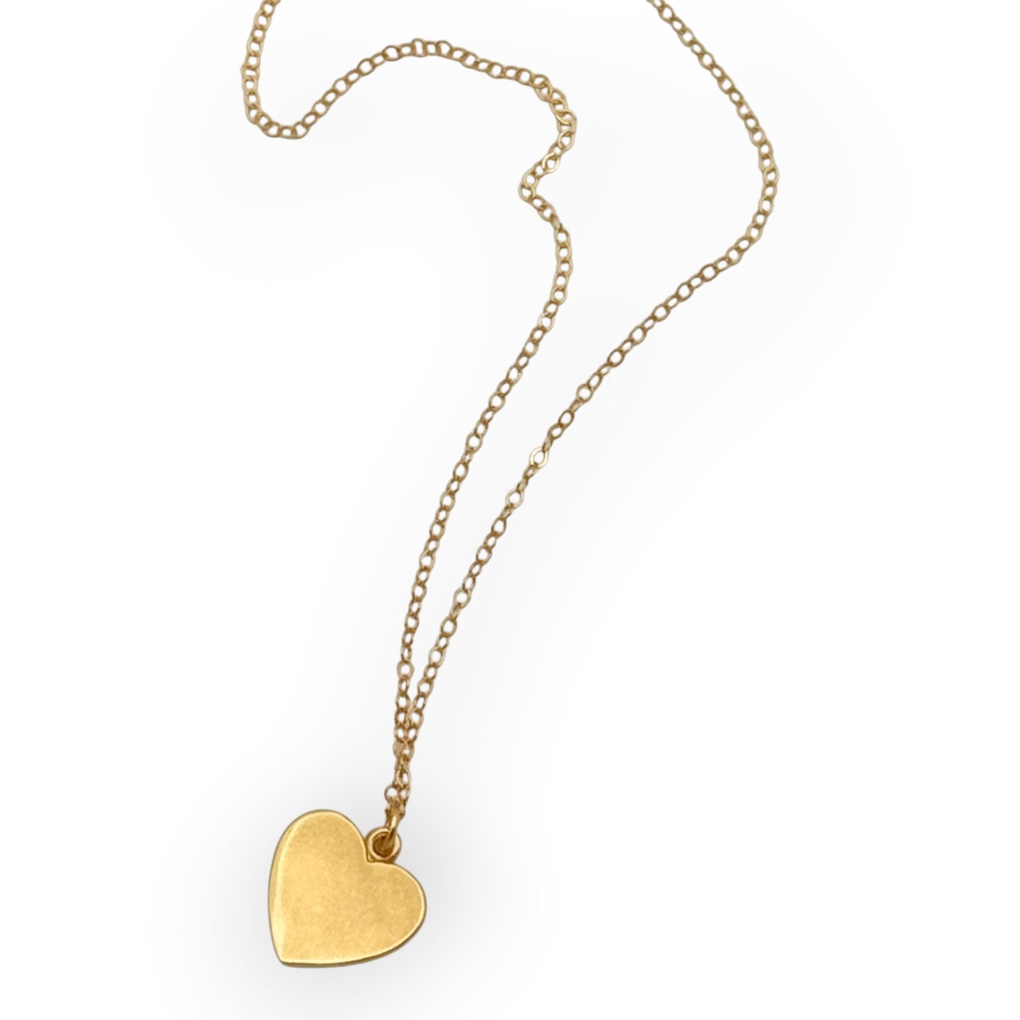 Santa Cruz Heart Gold Charm