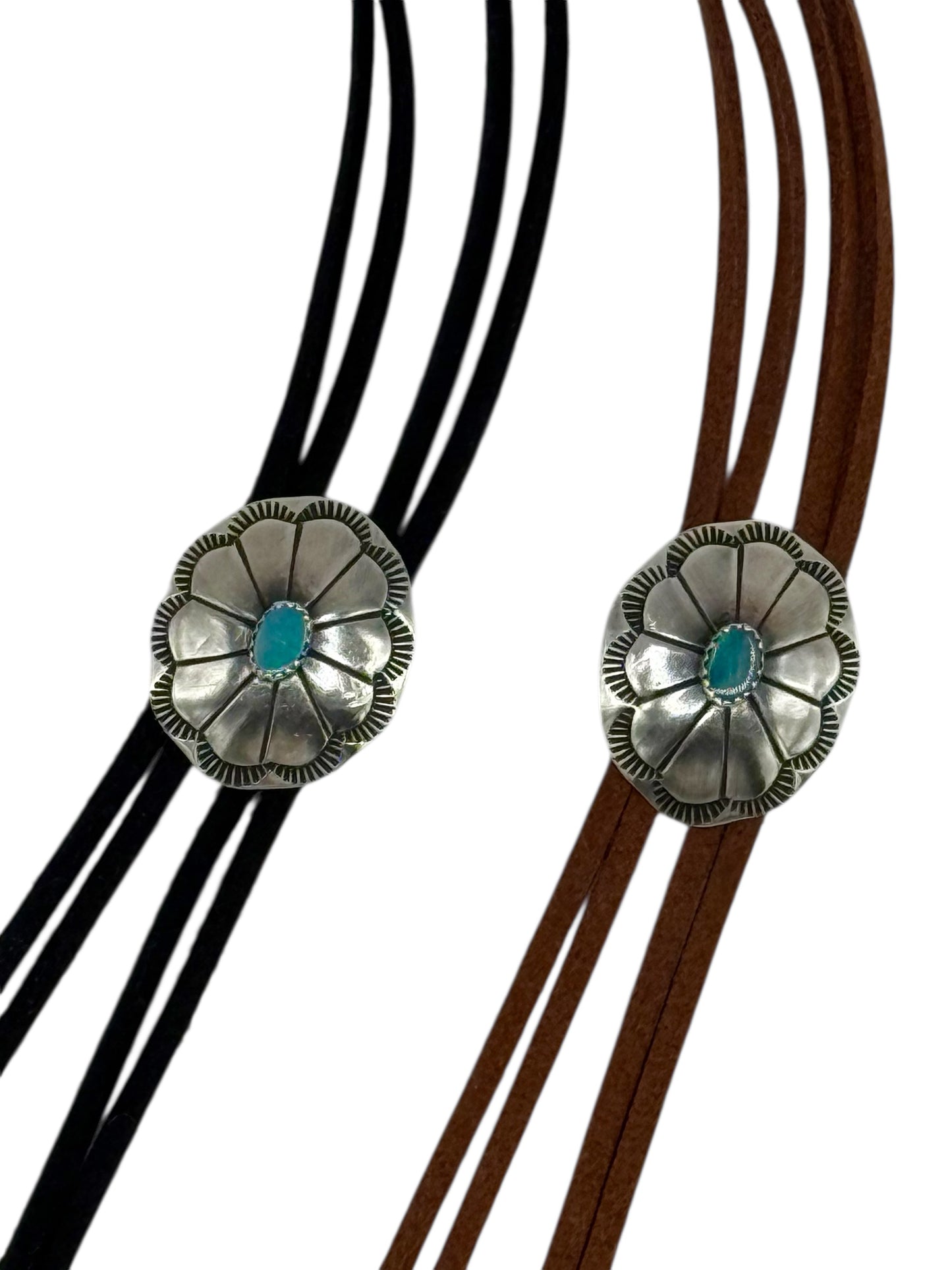 Opal & Silver Bolo Tie