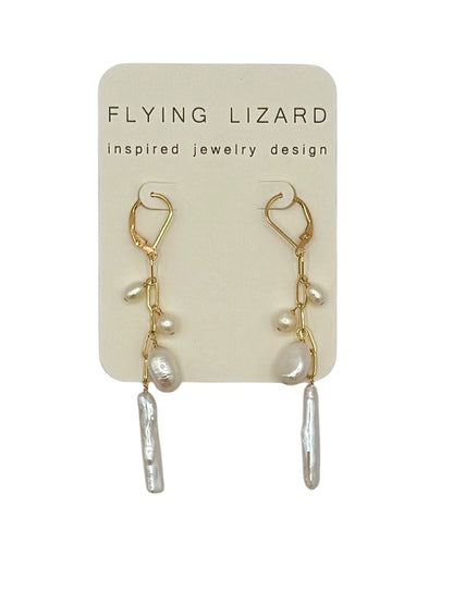 Boho Pearl Mix Earrings