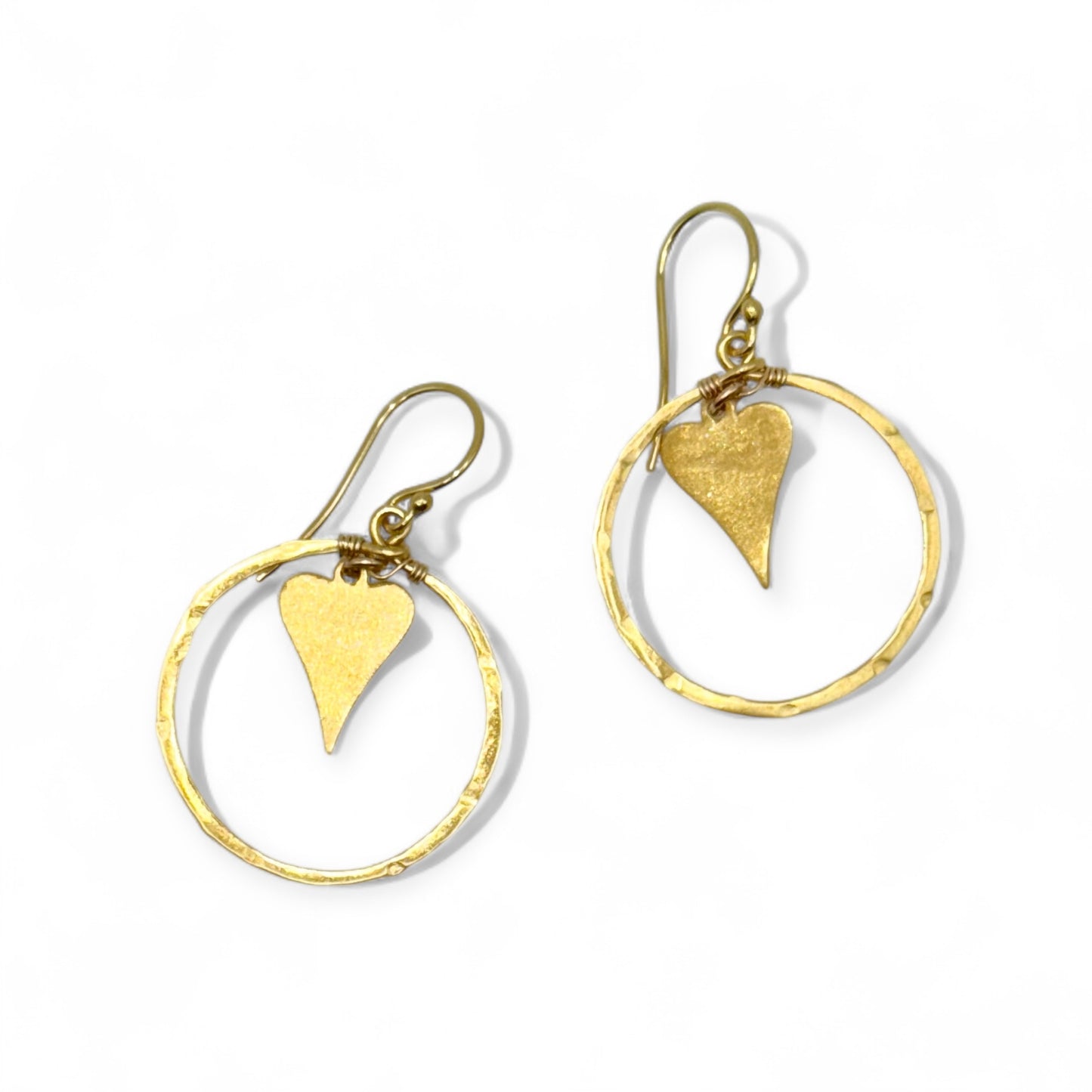 Circle of Love Hoops