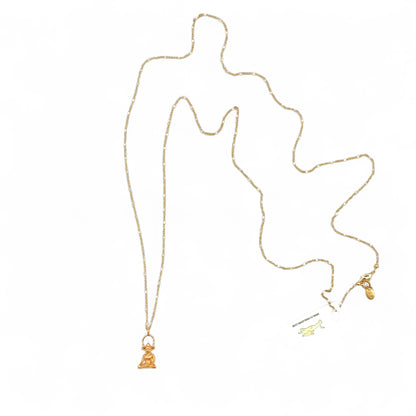 Headphone Buddha Necklace