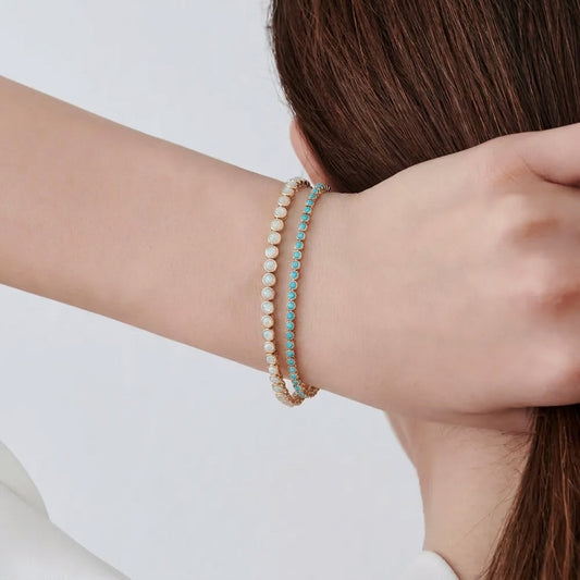 Turquoise Tennis Bracelet