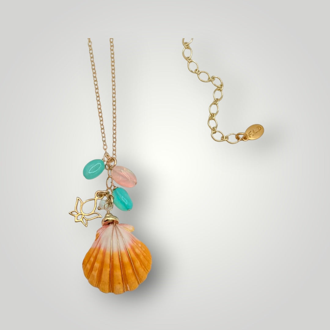 Sun & Stone Sunrise Shell Necklace