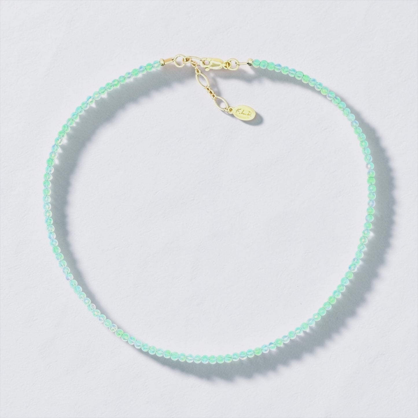 Solid Jelly Opal Choker