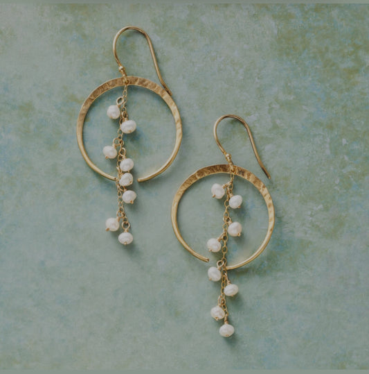 Rain Chain Earrings