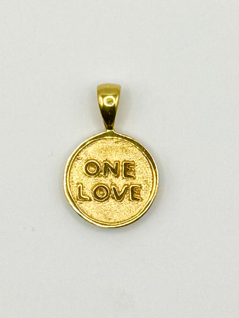 One Love Pendant and Chain