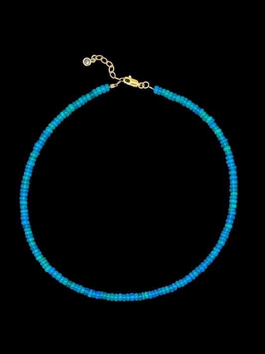 Paraiba Opal Choker