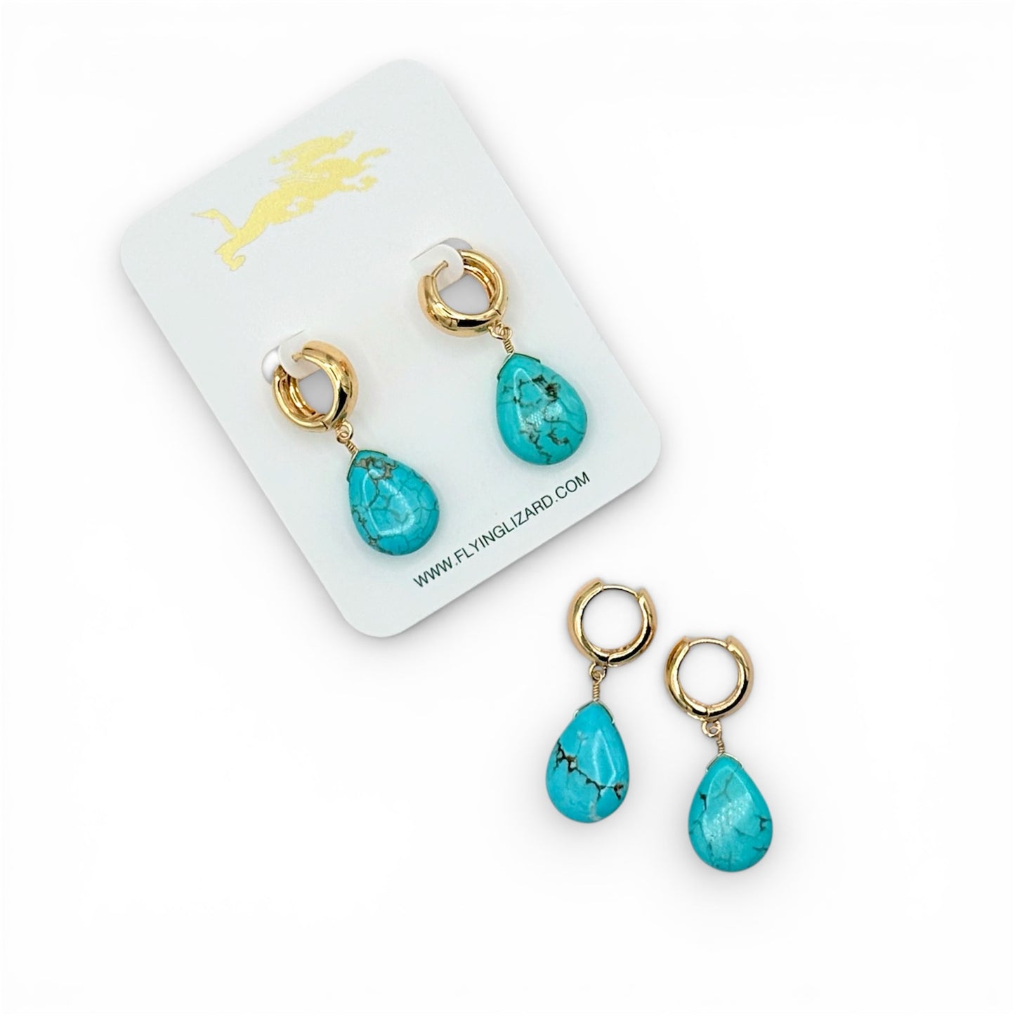 Blue Crush Turquoise Earrings