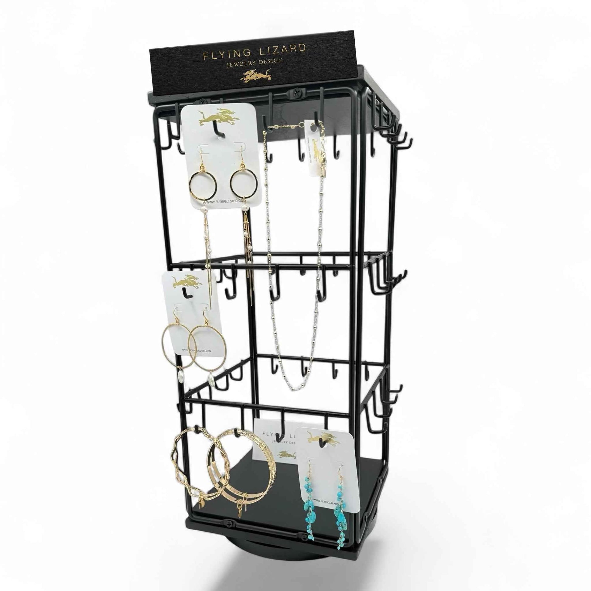 Custom Flying Lizard Jewelry Display for Retailers