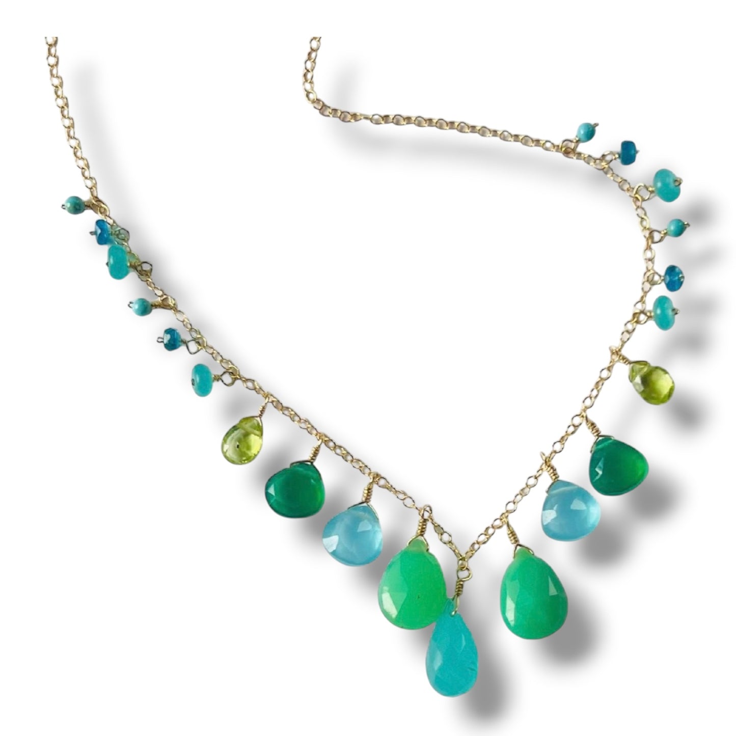 Emerald Hues Necklace