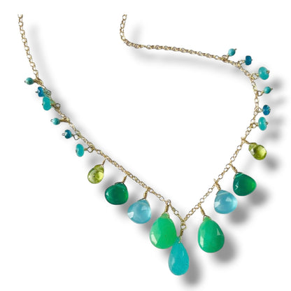 Emerald Hues Necklace