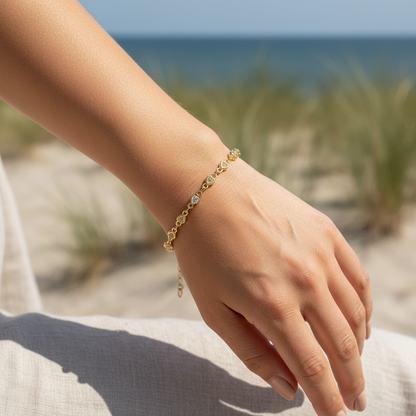 Delicate Zirconia Bracelets
