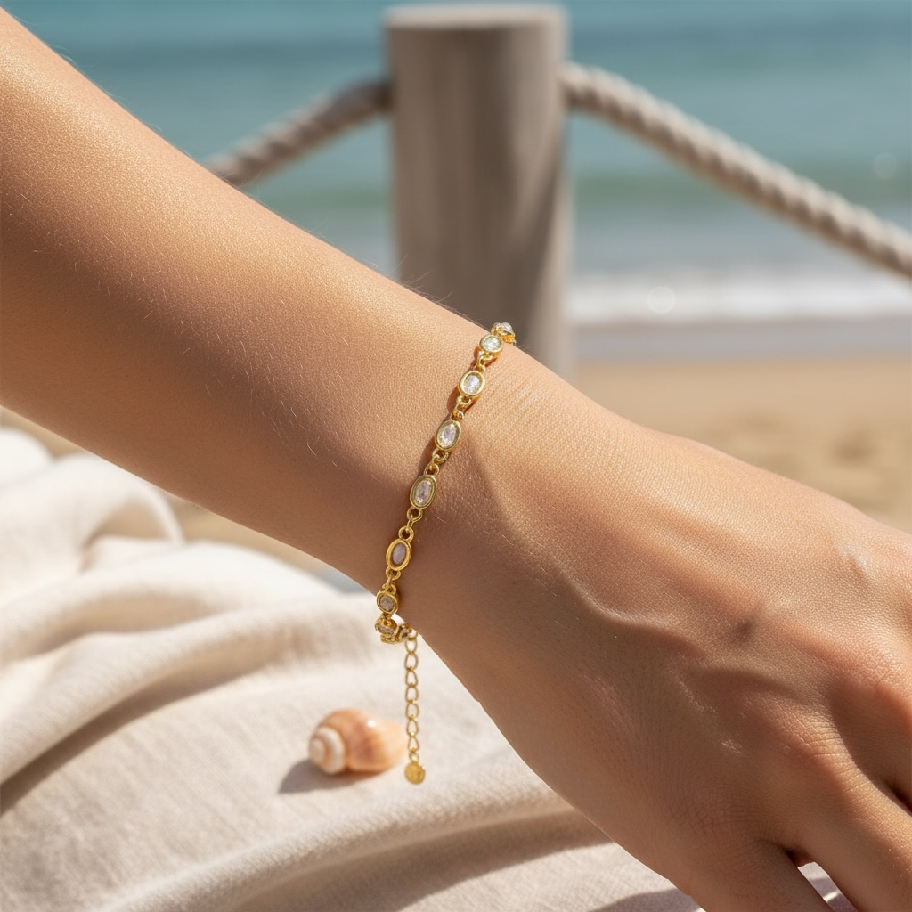 Delicate Zirconia Bracelets