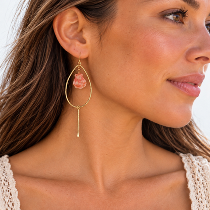 Rare Finds One-of-a-Kind Shell Drop Earrings