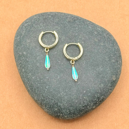 Sea Bright Jelly Opal Earring Collection