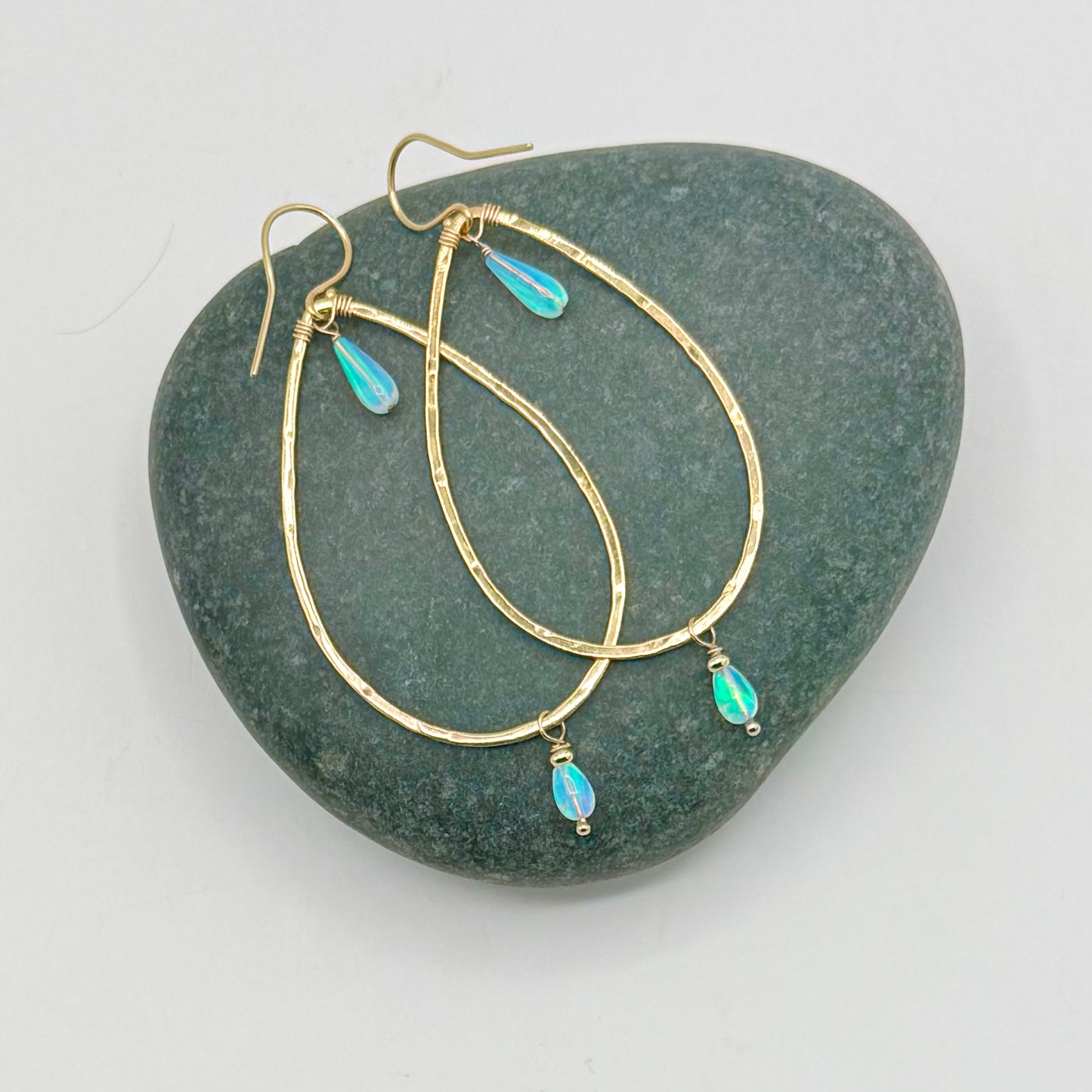 Sea Bright Jelly Opal Earring Collection