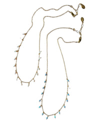 Dainty Opal Collar Necklace