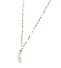 California Opal Gold Necklace
